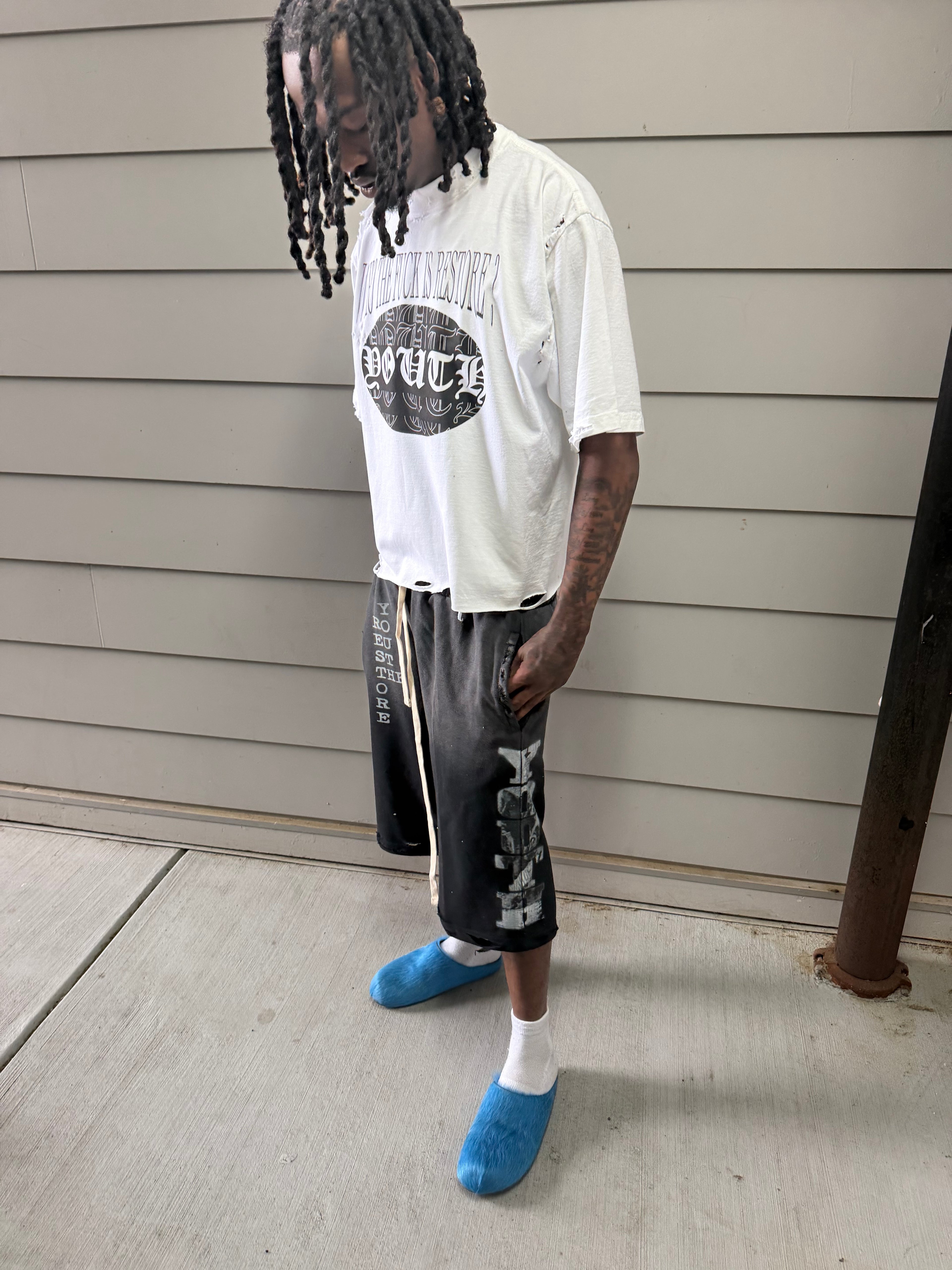 RESTORE “MOTHER OF THE YOUTH” SHORTS